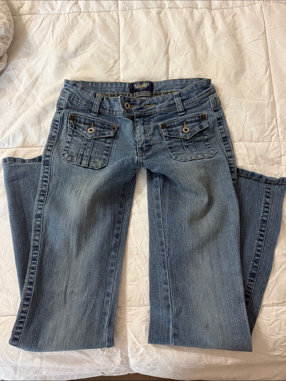SOLD - Angels Jeans - y2k low rise